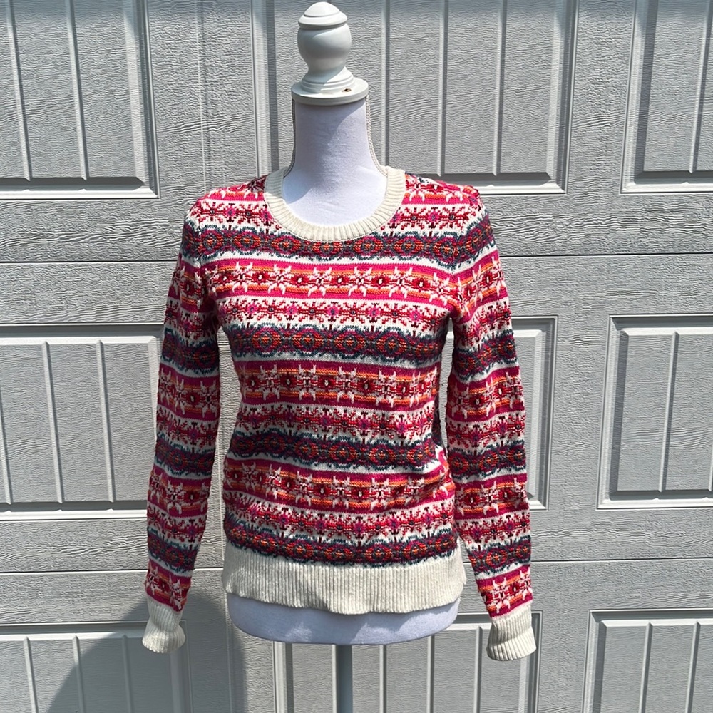 Colorful Loft Knit Sweater